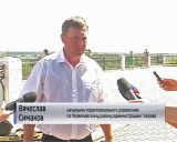 В Кирове начали восстанавливать Набережную Грина, пострадавшую от продолжительных дождей