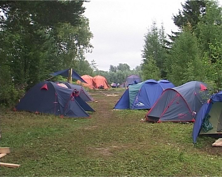 Палаточный лагерь для инвалидов