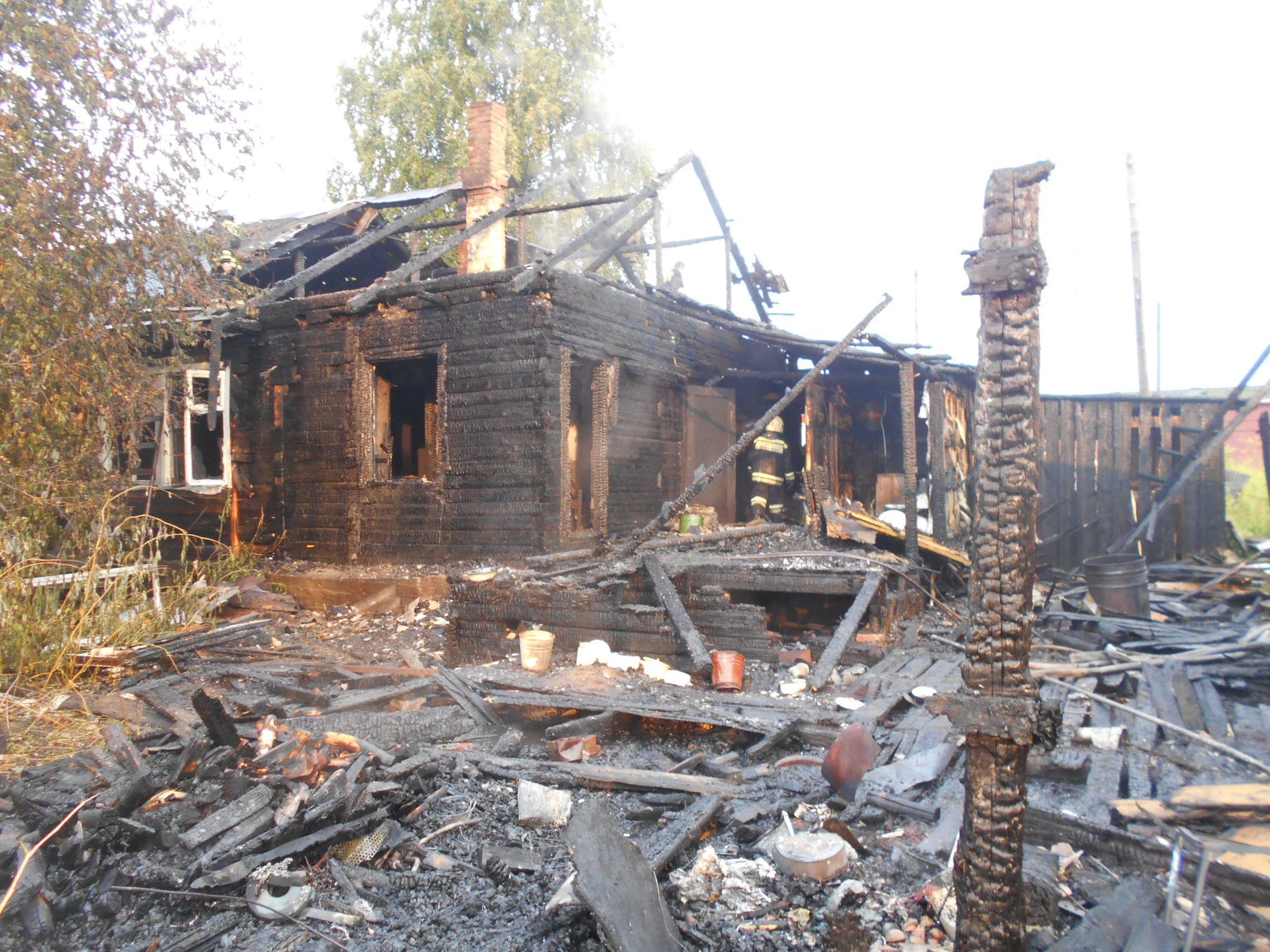 В Кирове согрела частная баня.