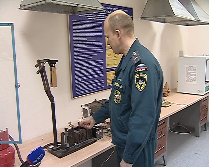 Пожарная лаборатория из Кирова признана лучшей в Поволжье