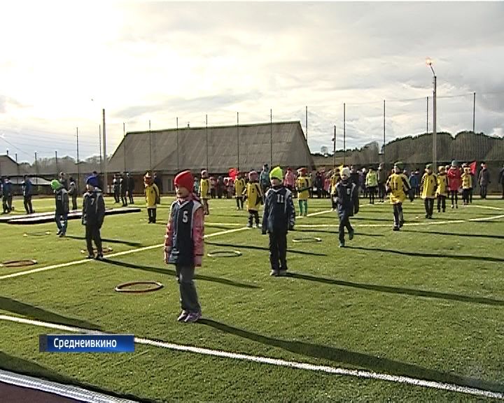 У среднеивкинской школы появился свой стадион