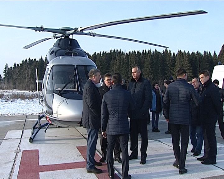 В Кирове открыли третью вертолетную площадку для санавиации