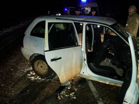 В Кирово-Чепецком районе произошло ДТП, в котором пострадали 8 человек (ФОТО).