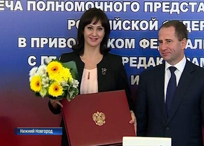 Встреча Михаила Бабича с редакторами СМИ в Нижнем Новгороде