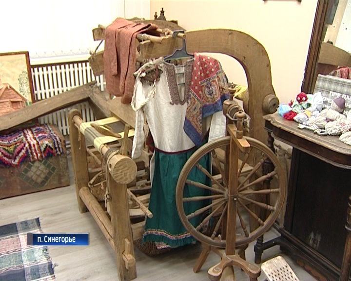 В школьном музее поселка Синегорье можно увидеть уникальные экспонаты