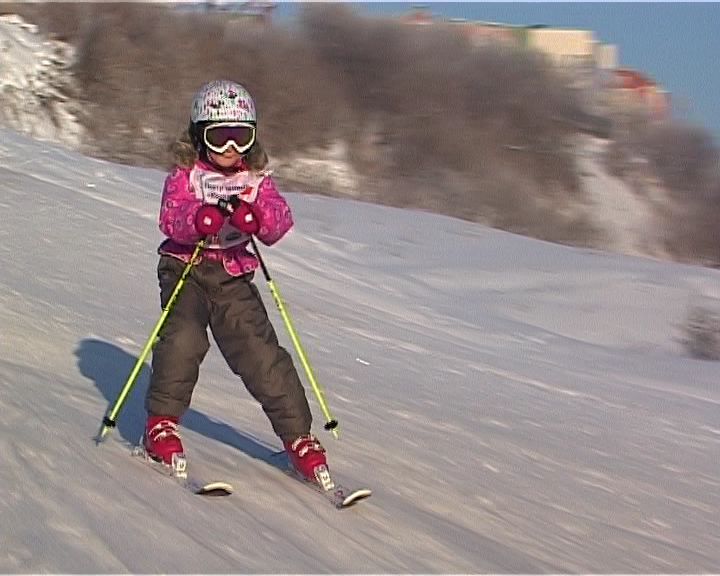 В Кирове прошел первый экзамен для юных горнолыжников