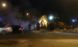 В Кирове устраняют аварию на магистральной теплосети.