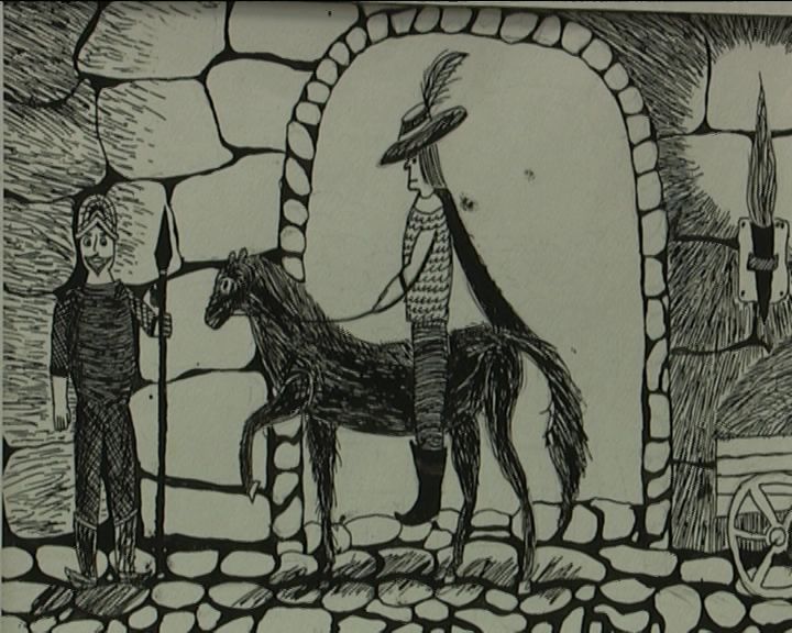 Выставка графических работ «Черным по белому» в библиотеке имени Альберта Лиханова