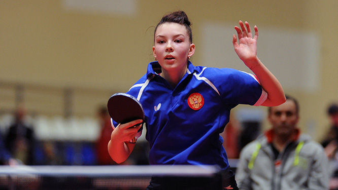 Воспитанница кировской школы настольного тенниса выиграла молодёжный чемпионат Европы.