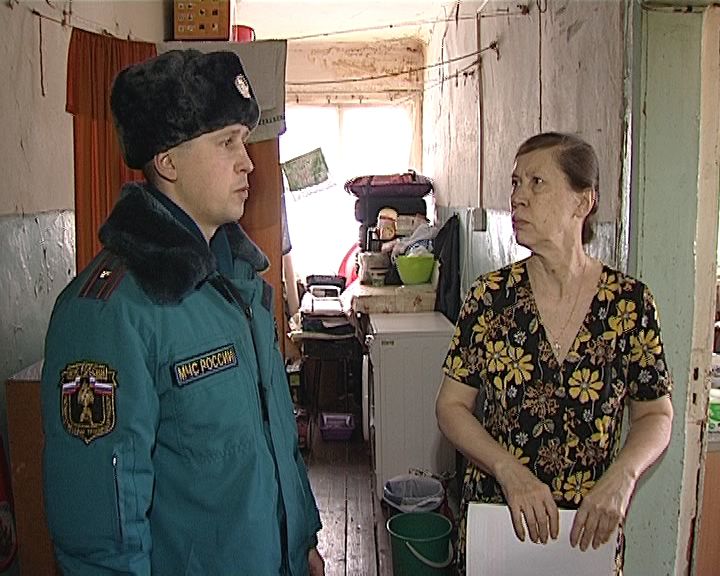 Пожарные провели рейд по жилым домам частного сектора