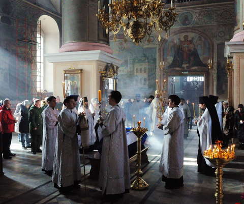 В Кирове простились с майором Вячеславом Микрюковым.