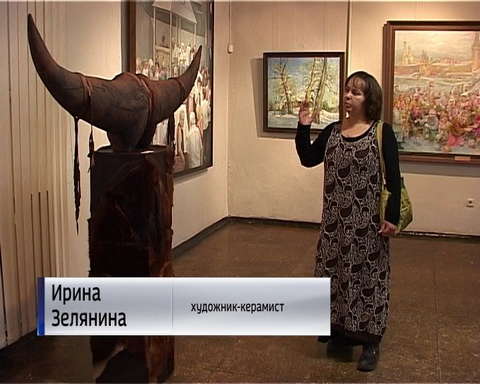 В Выставочном зале художественного музея проходят встречи с кировскими художниками