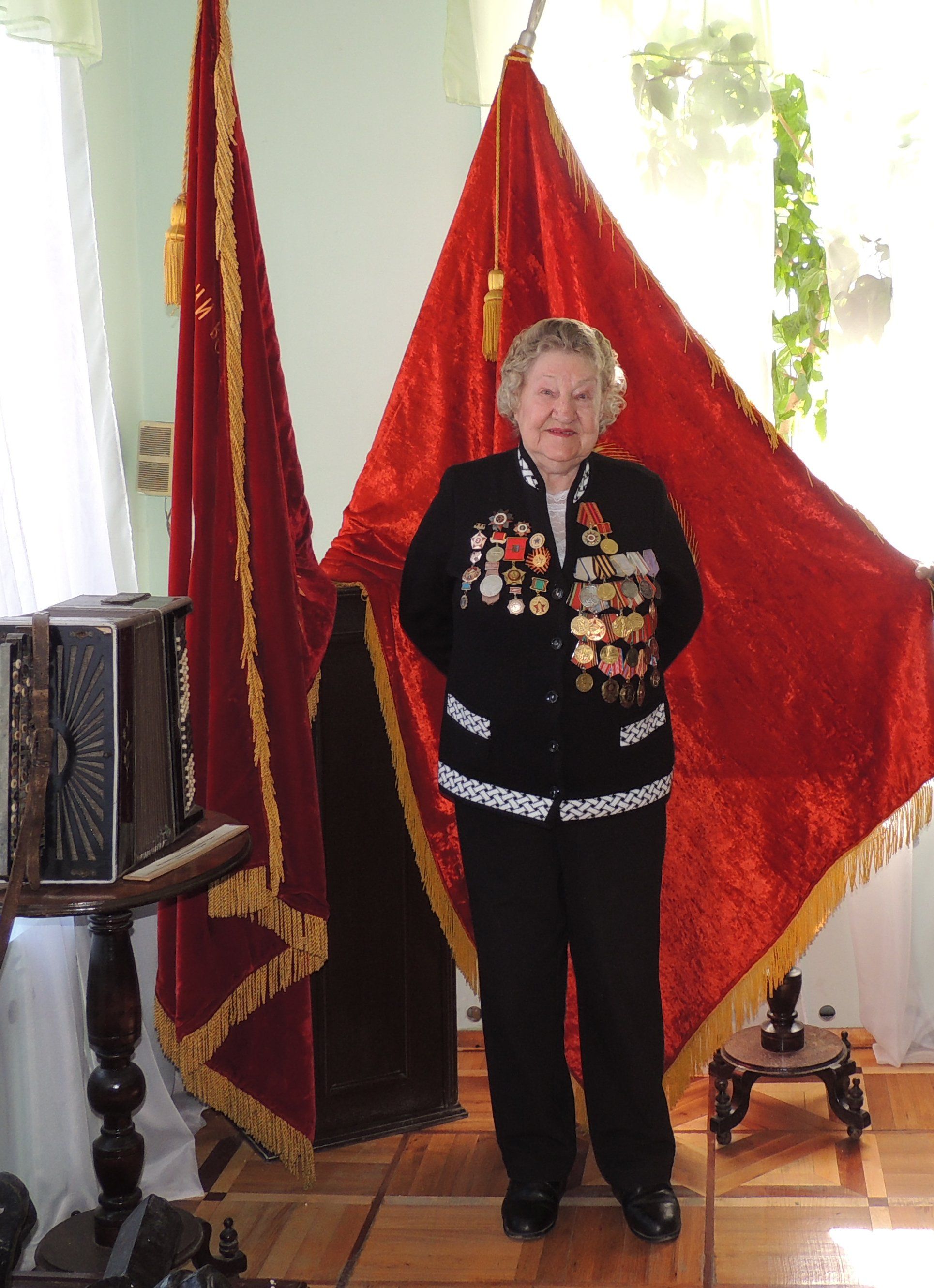 Этого Дня Победы она не дождалась.