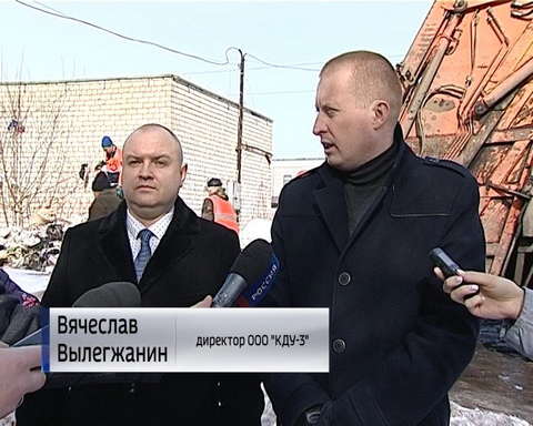 Стихийная свалка в поселке Новом 