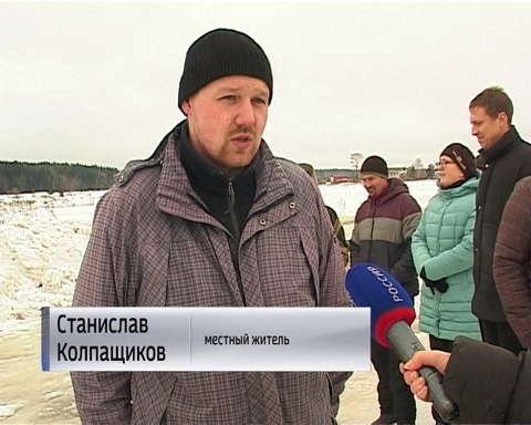 Жители деревни Русское опасаются, что могут лишиться единственной дороги к дому