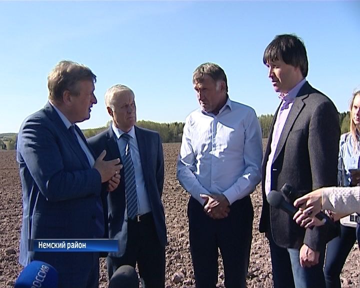 Игорь Васильев посетил Немский район
