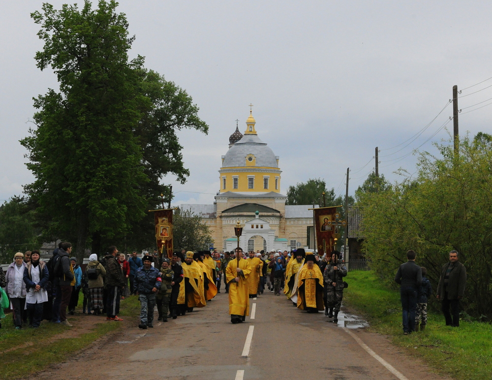 В селе Великорецком состоялись главные торжества Великорецкого крестного хода.