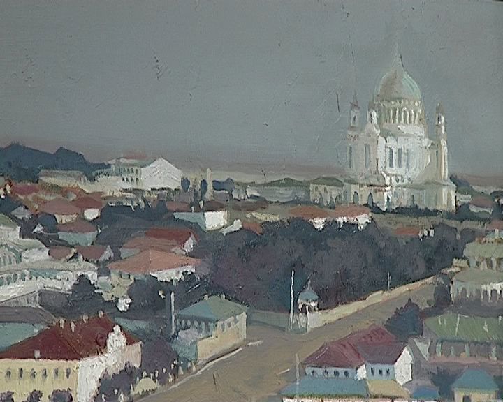 Выставка по мотивам ретро фотооткрыток Сергея Лобовикова «Вятка в цвете»