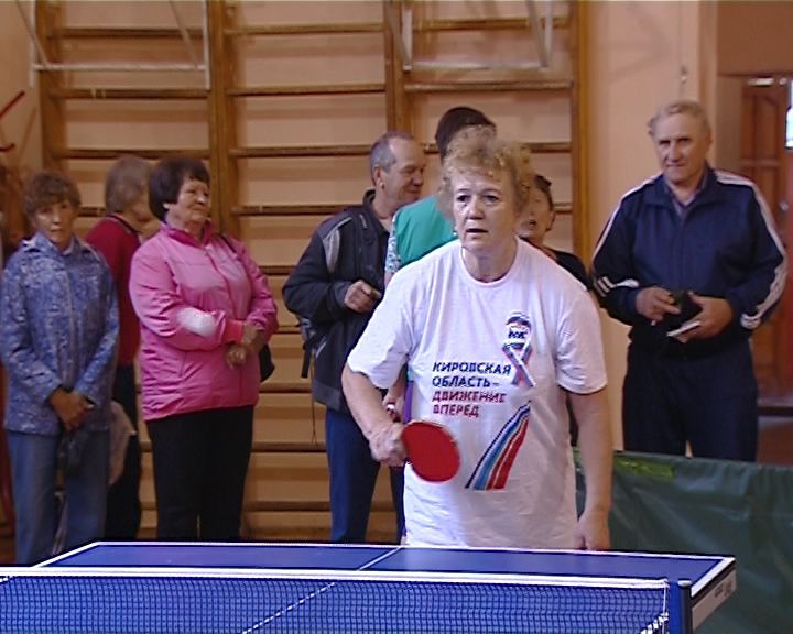 Ветераны съехались в Киров на областной спортивный фестиваль 