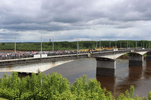 Из Кирова отправился Всероссийский Великорецкий крестный ход.