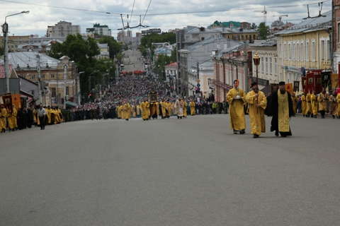 Из Кирова отправился Всероссийский Великорецкий крестный ход.