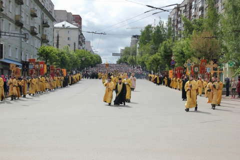 Из Кирова отправился Всероссийский Великорецкий крестный ход.