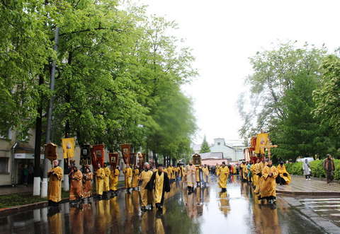В Киров вернулся Великорецкий крестный ход.