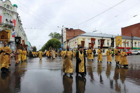 В Киров вернулся Великорецкий крестный ход.