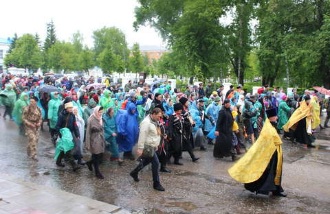 В Киров вернулся Великорецкий крестный ход.