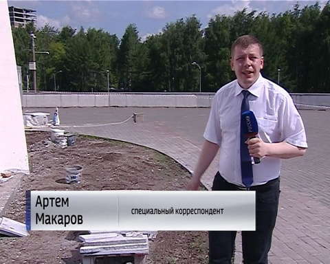 Реконструкция стелы в кировском Парке победы близка к завершению