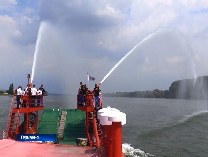 Завершился международный слёт юных пожарных России и Германии