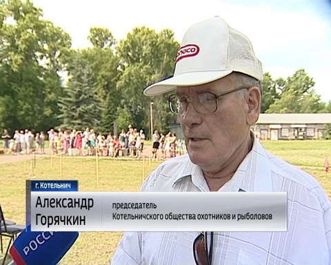 Любители охоты встретились в Котельниче на выставке собак