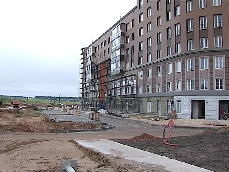 В Урванцево проложили временную дорогу в школу