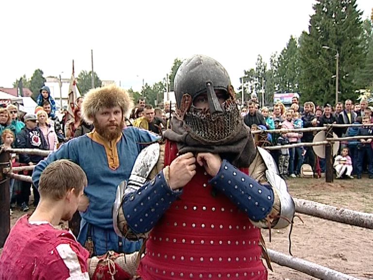 В Порошино состоялся рыцарский турнир