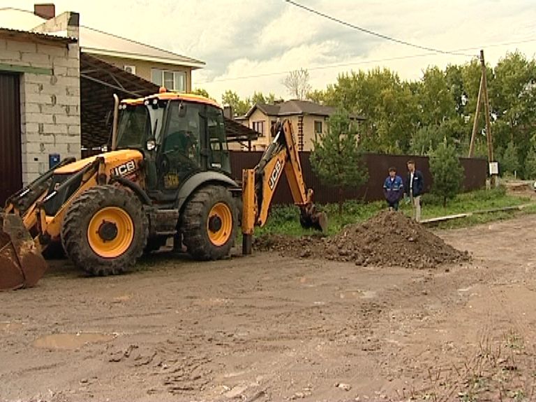Хозяину особняка в Ганино за долги отключили газ