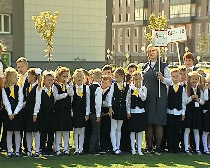 В новой школе в Урванцево прошли первые учения с полной эвакуацией