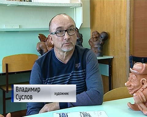 Художник из Советска Владимир Суслов живопись сочетает со скульптурой 