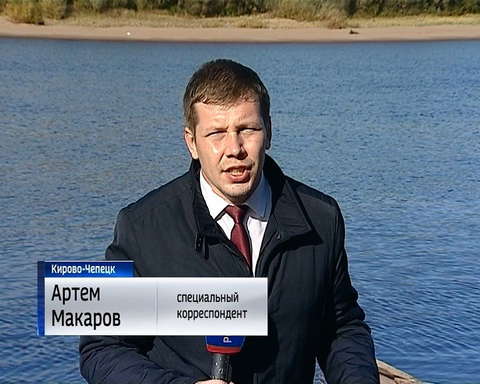 В Вятку выпустили молодую стерлядь