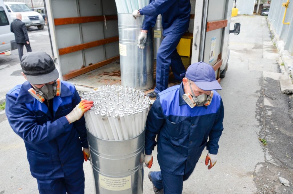 15 ноября в Нововятске будут работать мобильные пункты приёма ртутных ламп.