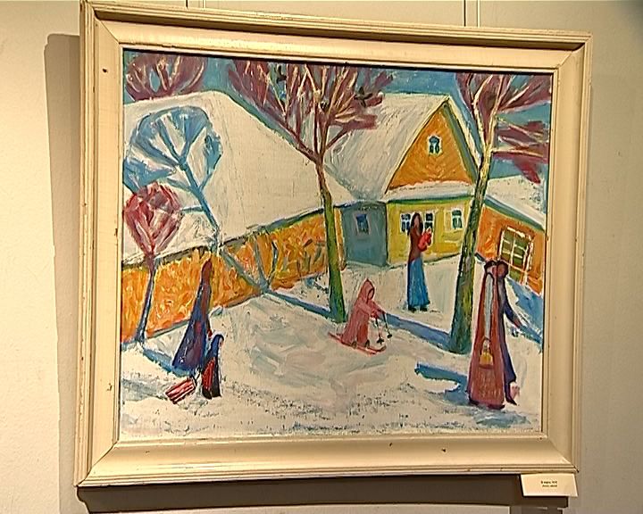 В выставочном зале художественного музея открылась выставка Николая Жолобова