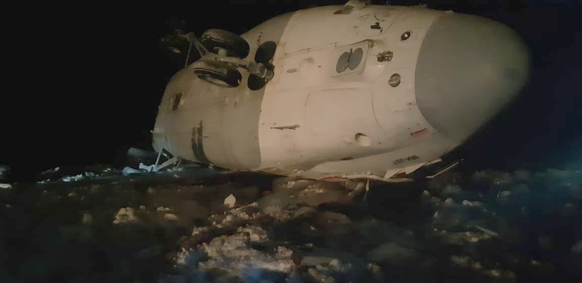 В Ненецком автономном округе во время жесткой посадки Ми-26 пострадал житель г. Кирова.