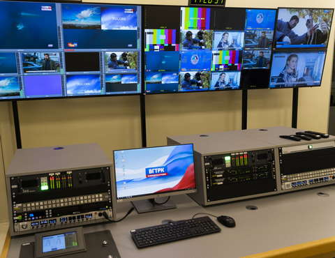 На ГТРК Вятка готовится к запуску новый аппаратно-студийный комплекс.