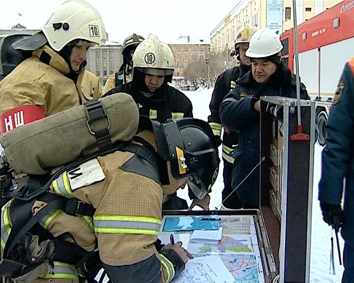 Учения МЧС в Кировском драматическом театре