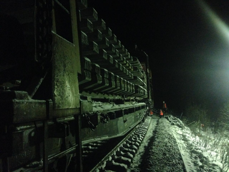 В Подосиновском районе восстановлено движение поездов.