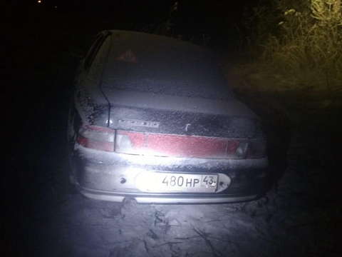 В Советском районе ВАЗ-2110 вылетел в кювет.