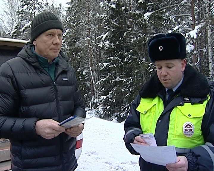 Рейд ГИБДД на Советском тракте