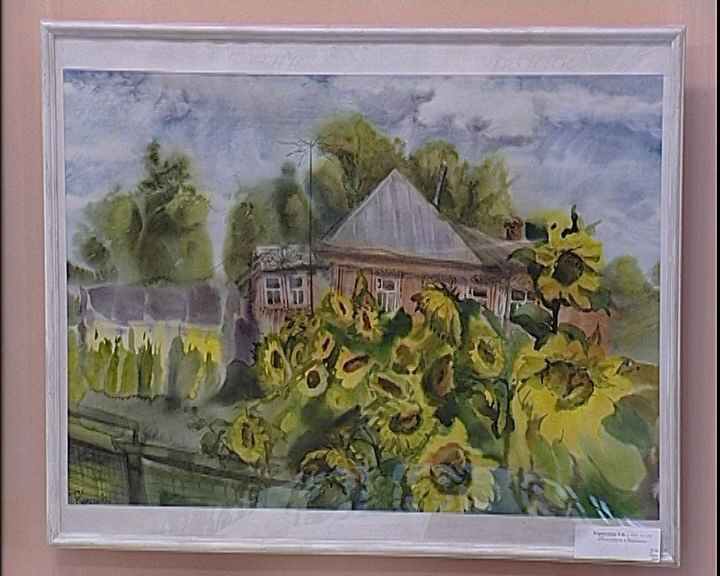 В библиотеке Грина открылась выставка работ преподавателей Вятского художественного училища