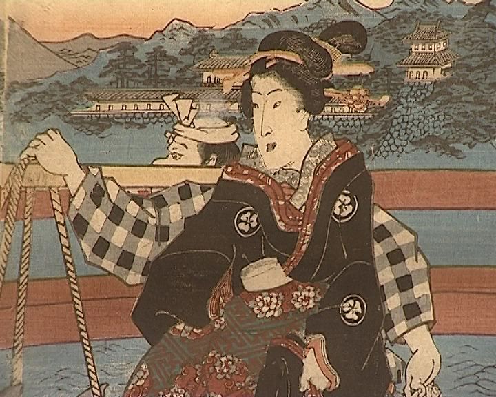 С культурой Японии знакомит выставка гравюр 19 века в вятском художественном музее