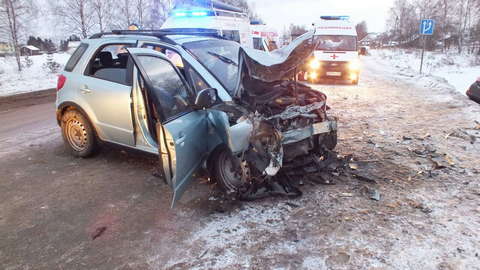 В ДТП на трассе Киров-Стрижи пострадали 5 человек. 