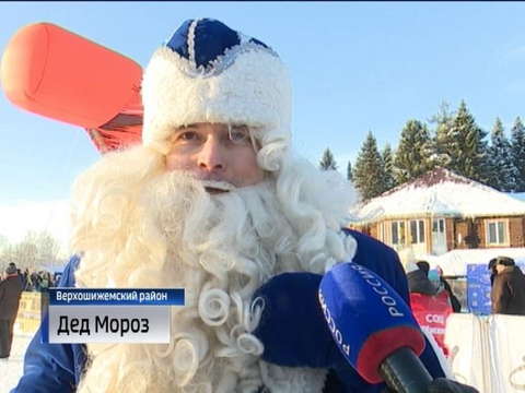 В Верхошижемском районе прошла новогодняя гонка